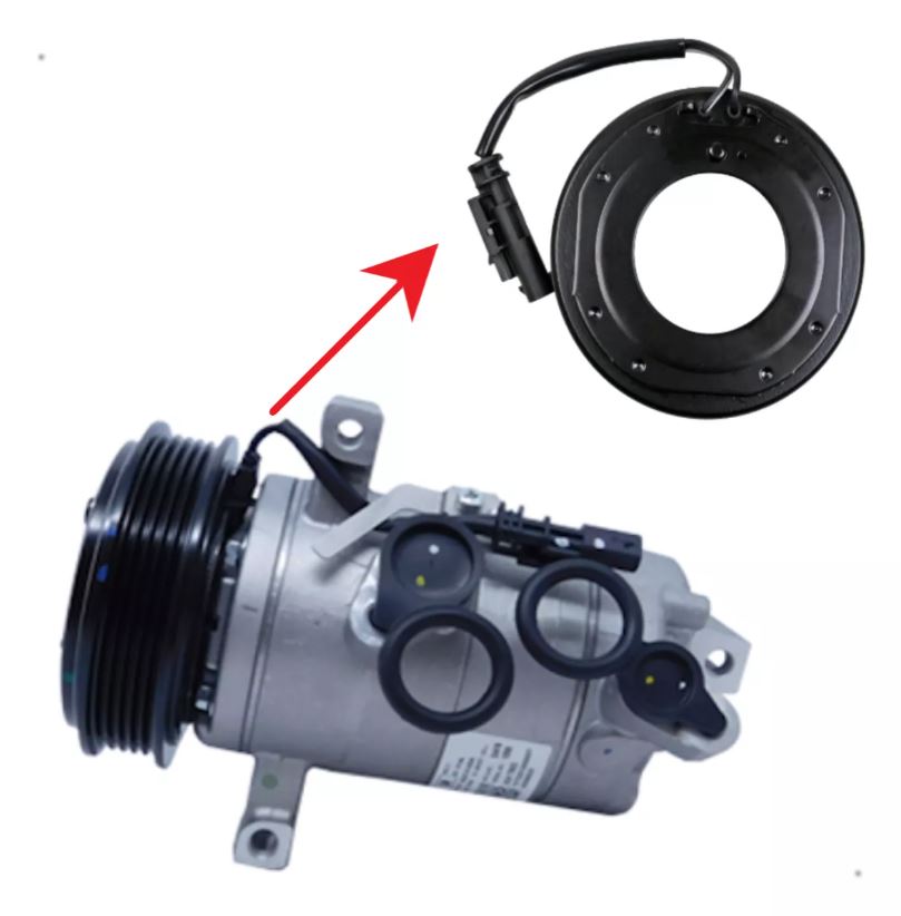 Bobina Magnético Do Compressor Ar Condicionado Vw Up Mahle - Image 6