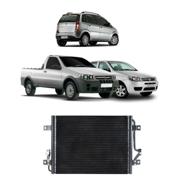 Condensador Ar Condicionado Fiat Palio / Siena / Strada / Idea 1.4 - Image 3