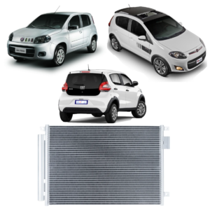 Condensador Ar Fiat Uno Vivace/palio/siena Denso 2010 Diante